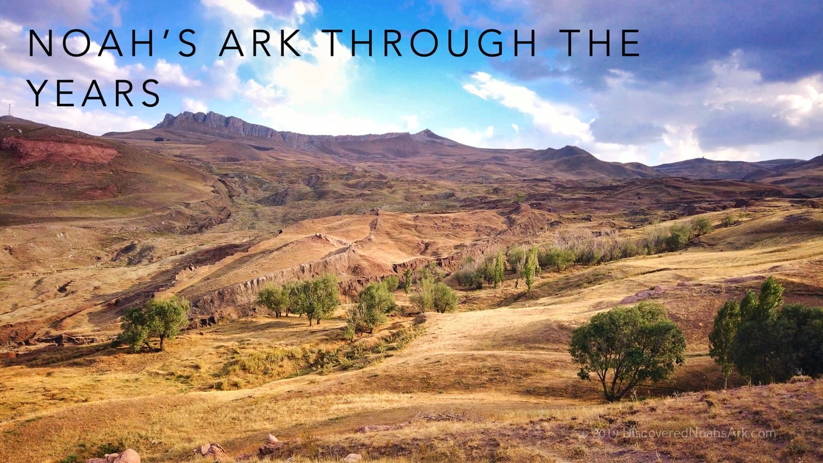 Durupinar Noah's Ark site that Ron Wyatt and others worked on.