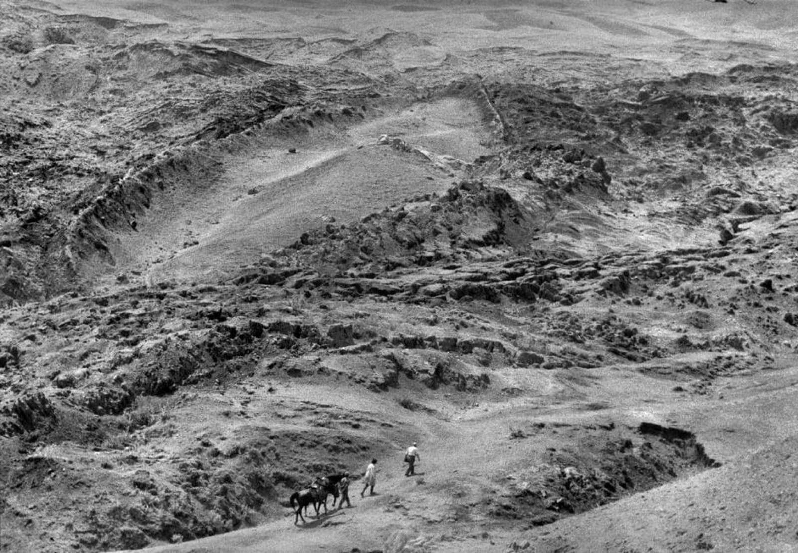 Next phase of research on Ron Wyatt Durupinar Noah's ark boat formation in the mountains of Ararat, Turkey. Help us fund the latest scans (ERT, GPR, AMT, etc.). Ara Guler Durupinar site photo (1961)
