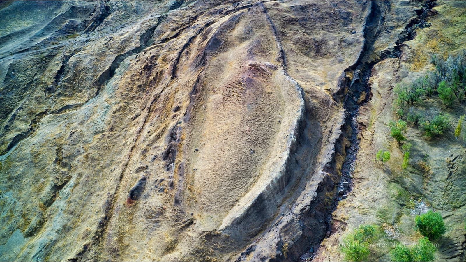 Durupinar Noah's Ark site that Ron Wyatt and others worked on.