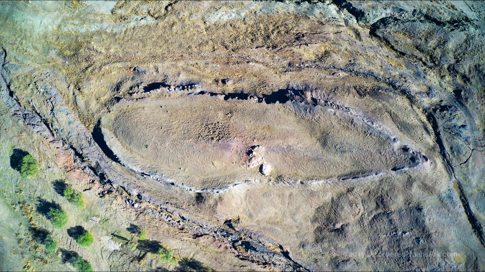 Durupinar Noah's Ark site that Ron Wyatt and others worked on.
