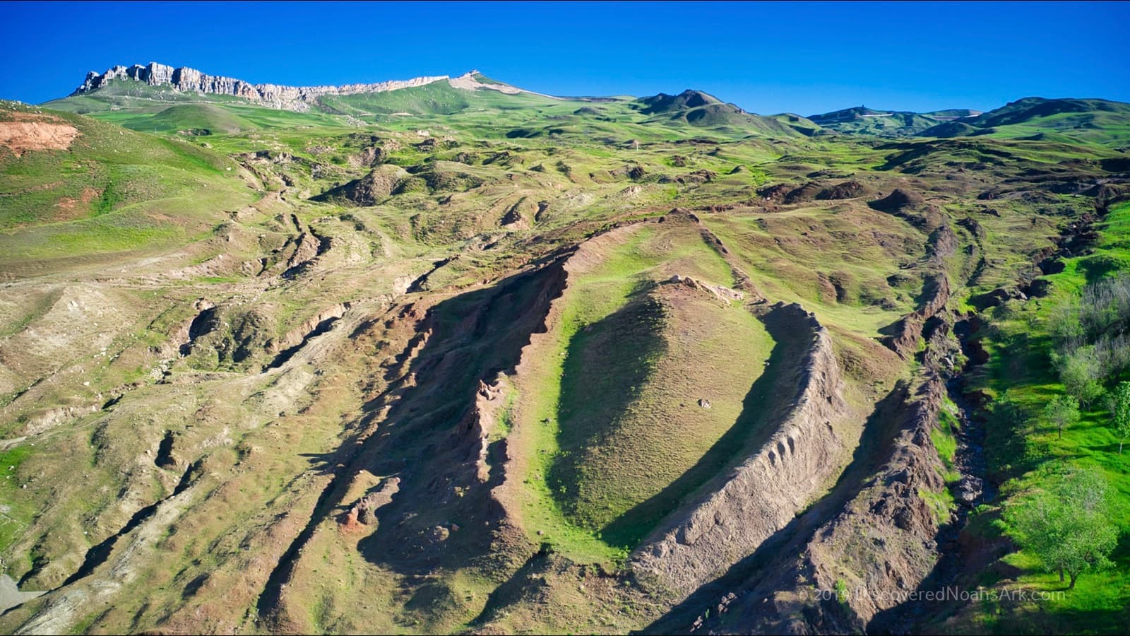 Durupinar Noah's Ark site that Ron Wyatt and others worked on.