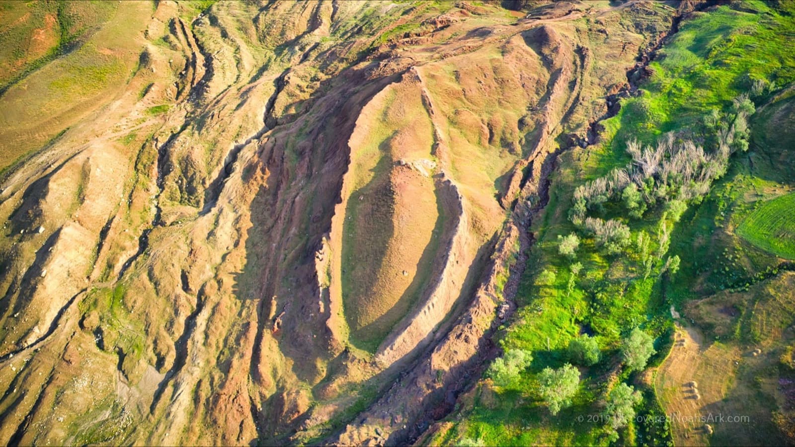 Durupinar Noah's Ark site that Ron Wyatt and others worked on.