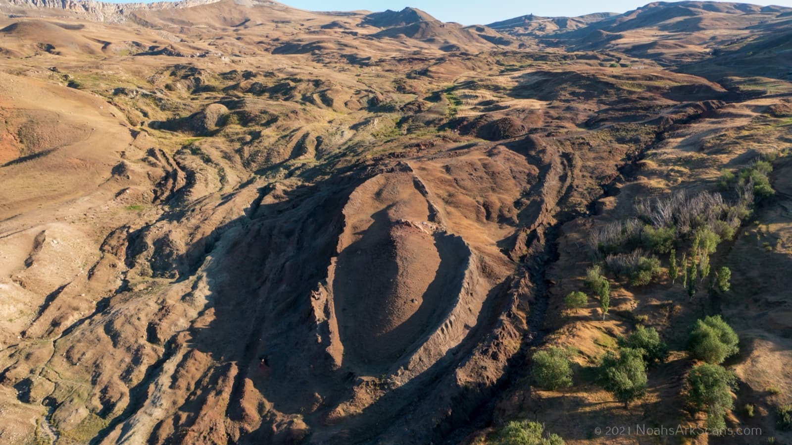 August 3, 2021 drone photograph of the Durupınar formation