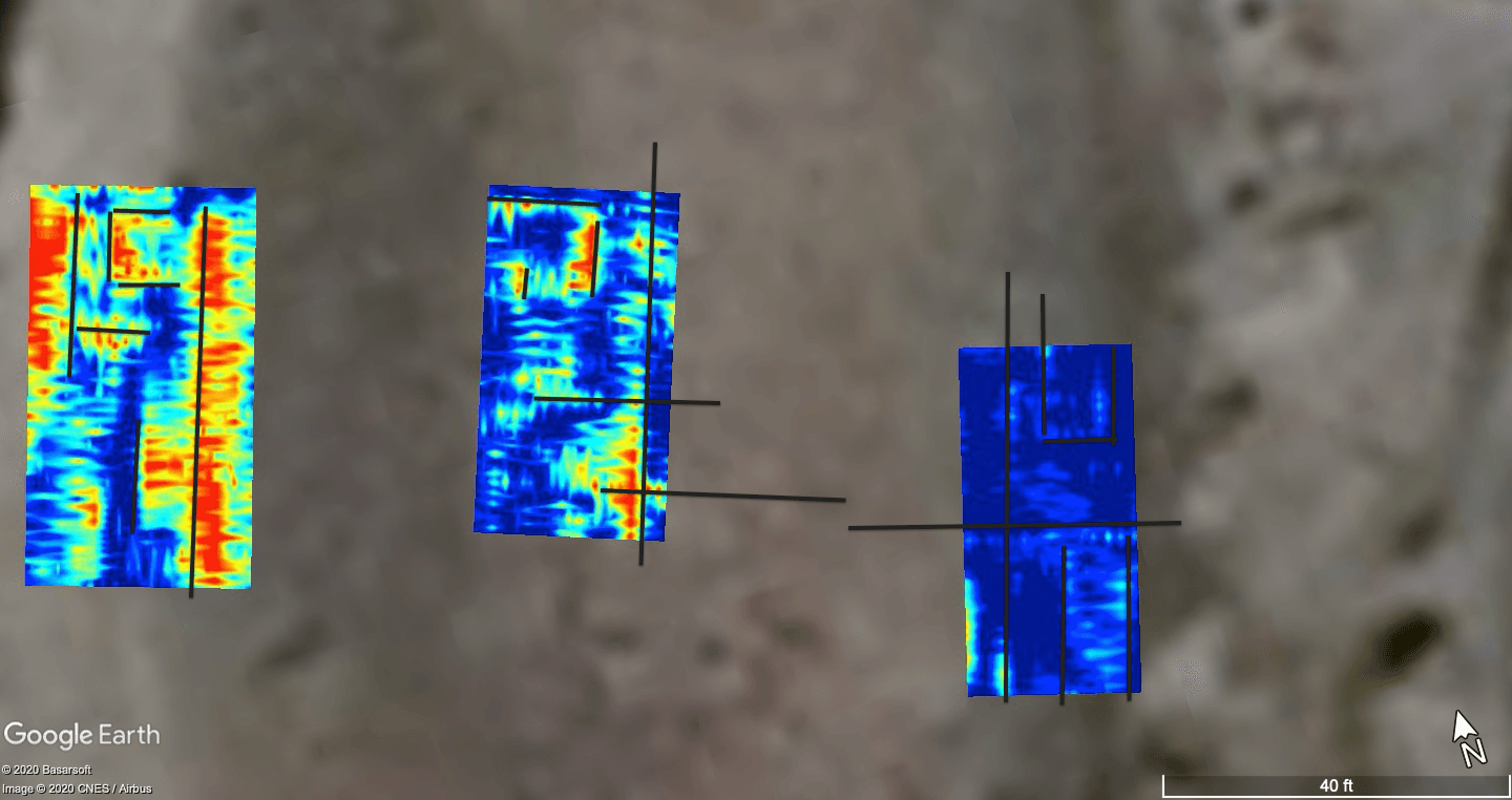 Multi-depth GPR scan visualization