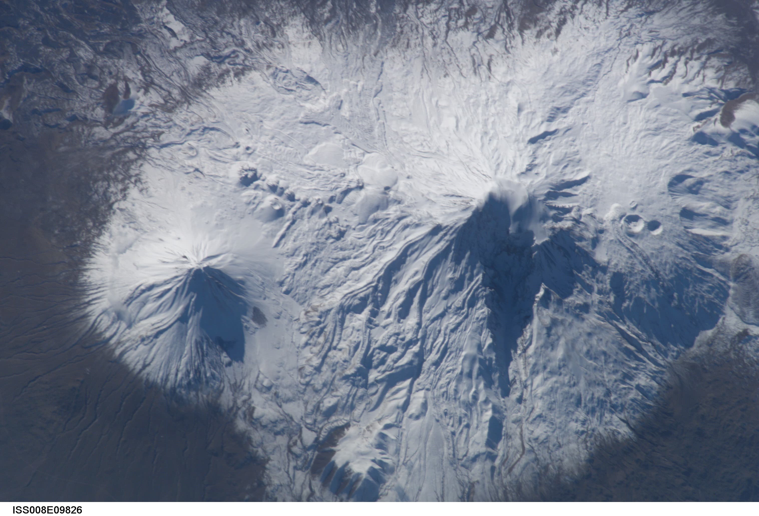 ISS view of Mount Ararat