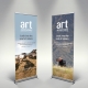 32 Roll-up Banner Posters ($50 / each)